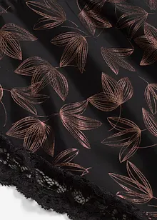 Maxislip met glanzend dessin, bonprix