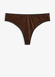 Maxi string van glanzend materiaal, bonprix