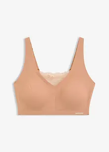 Feel Comfort lasercut bralette met gevulde cups, bonprix