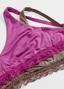 Feel Comfort bralette van zachte modal (set van 2), bonprix