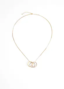 Meerrijige ketting met hanger, bonprix