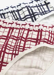 Maxislip met katoen (set van 4), bonprix