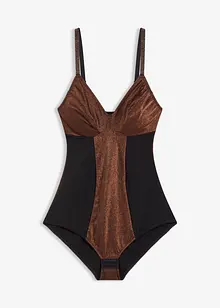 Medium corrigerende body met glanseffect, bonprix