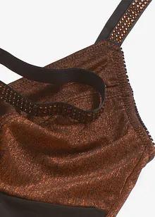 Medium corrigerende body met glanseffect, bonprix