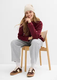 Fleece trui, bonprix