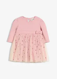 Baby jurkje met kleine hartjes van biologisch katoen, bonprix