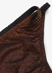 Tanga string van glanzend materiaal, bonprix