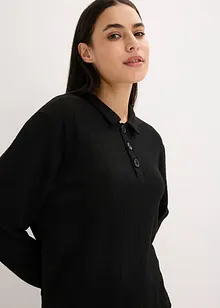 Oversized huispak van zacht ribmateriaal, bonprix