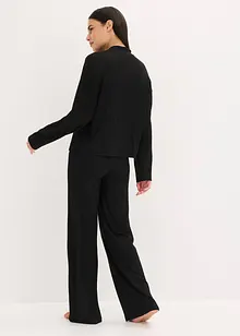 Oversized huispak van zacht ribmateriaal, bonprix