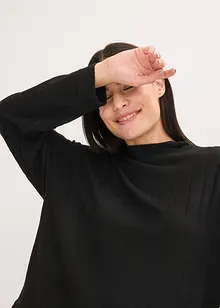 Oversized huispak van zacht ribmateriaal, bonprix