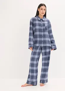 Geweven flanellen pyjama, bonprix