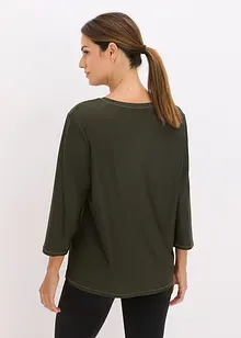 Ultrasoft outdoor shirt met ¾ mouwen, sneldrogend, bonprix