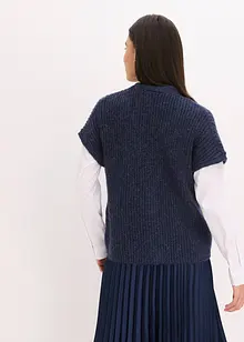 Mouwloos vest met decoratieve knopen, bonprix