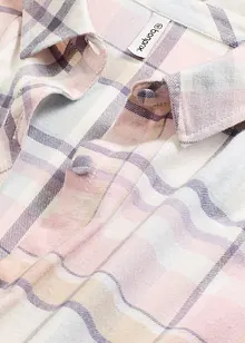 Geweven nachthemd van flanel met knoopsluiting, bonprix