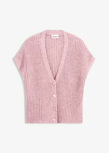 Mouwloos vest met decoratieve knopen, bonprix