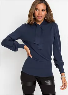 Fijngebreide trui in een zachte viscosemix, bonprix