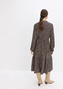 Jersey midi jurk, bonprix