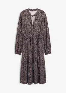 Jersey midi jurk, bonprix