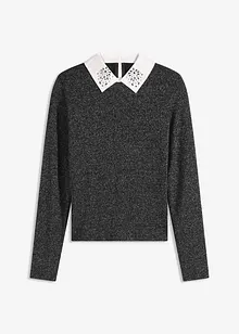 Longsleeve in een katoenmix, bonprix