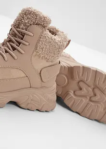 Gevoerde veterboots, bonprix