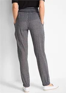 Harembroek van crinkle stof, bonprix