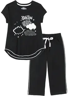 Capri pyjama van biologisch katoen, bonprix