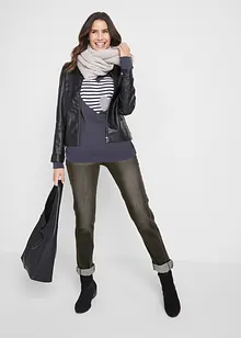 Katoenen longsleeve met print, bonprix