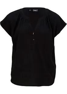 Mousseline blousetop van katoen, bonprix