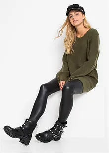 Lange trui met knopen, bonprix