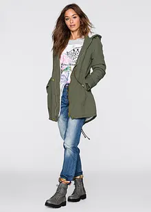 Parka met teddy fleece, bonprix