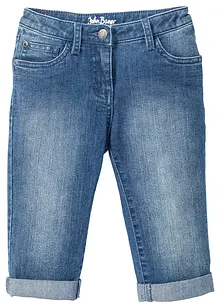 Capri jeans mid waist, bonprix