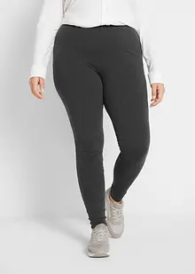 Stretch legging met biologisch katoen (set van 2), bonprix