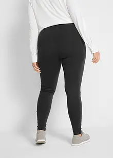 Stretch legging met biologisch katoen (set van 2), bonprix