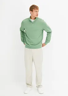 Sweater met troyer kraag, bonprix