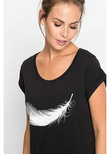 Kort nachthemd van biologisch katoen, bonprix