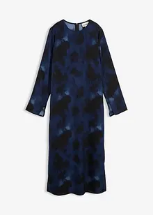 Midi jurk van satijn, bonprix