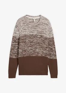 Gebreide comfort fit trui van katoen, bonprix