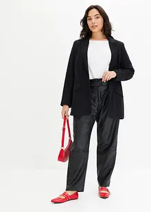 Lange blazer van katoen-jersey, bonprix