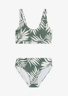 Bralette bikini (2-dlg. set) met gerecycled polyamide, bonprix