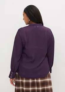 Chiffonblouse met afneembare strik, bonprix