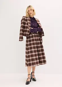 Chiffonblouse met afneembare strik, bonprix