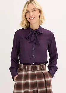 Chiffonblouse met afneembare strik, bonprix