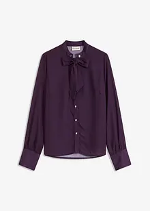 Chiffonblouse met afneembare strik, bonprix