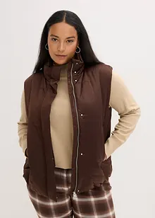Bodywarmer met lichte glans, bonprix