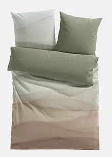 Omkeerbaar dekbedovertrek met aquarelmotief, bonprix
