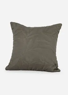 Kussenhoes met bladmotief, bonprix