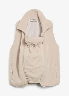 3-in-1 zachte zwangerschaps- en babywearing bodywarmer van teddyfleece, bonprix