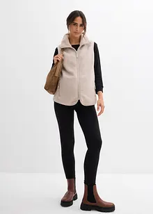 3-in-1 zachte zwangerschaps- en babywearing bodywarmer van teddyfleece, bonprix