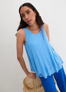 Dubbellaagse top van viscose, bonprix