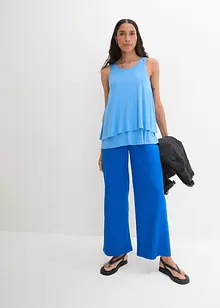 Dubbellaagse top van viscose, bonprix